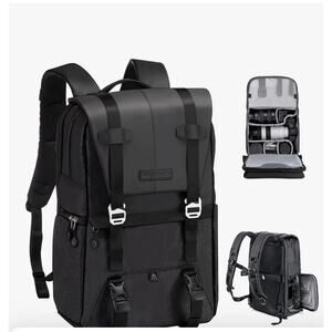 K&F Concept KF13.044 Large DSLR Camera Backpack - Black